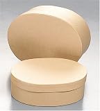 Gütermann / KnorrPrandell 8283010 - Pappdose rund natur, 2 Stück/Set