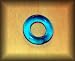 y2Male - Personal Lube Sample Included - One Donut Style BLUE - Color may vary - Translucent Penis Prolong Enhancement Ring - Premium Silicone Soft n Stretchy