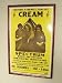 CREAM ERIC CLAPTON RARE FRAMED CONCERT POSTER