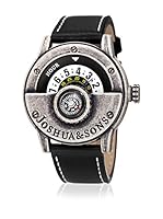 Joshua & Sons Reloj de cuarzo  Negro 45 mm