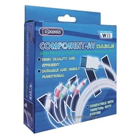 Nintendo Wii HD Hi-Def tv Pro Component Cable