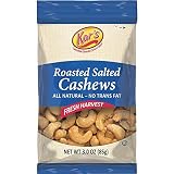 ROASTED SALTED CASHEWS THE AMERICAN TRAIL MIX