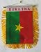 Burkina Faso - Window Hanging Flags