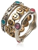 Lucky Brand Smiley Face Stackable Ring
