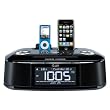 iLuv iMM173 Alarm Clock and Dual Dock for iPod and iPhone (Black)