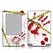 Crime Scene Revisited Design Protective Decal Skin Sticker for Amazon Kindle 2 E-Book Reader (Version 2.0)