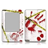 Crime Scene Revisited Design Protective Decal Skin Sticker for Amazon Kindle 2 E-Book Reader (Version 2.0)
