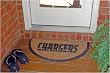San Diego Chargers Memory Company Team Half Moon Doormat NFL Football Fan Shop Sports Team Merchandise