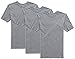 CYZ Mens Cotton Stretch Crew Neck Undershirts T-Shirt Fitted 2-PK