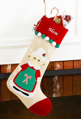 Character Christmas Stocking: Mrs. Clause