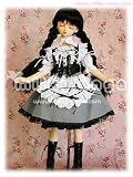 (ミルキーアンジェ) milky ange チロリアン メイド フェネラ グレイ ミニ メイド服 SD DD オビツ 60cm BJD用ドレス saleイメージ