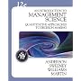 Intro. to Management Science (Introduction to Management Science)