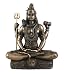 Shiva in Padmasana Lotus Pose Hindu Statue Figure Figurine Buddha