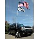 Flagpole to Go Ultimate Tailgaters Package Includes One 20' Flagpole To Go And One Tailgater's Tire Mount