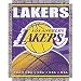 Los Angeles Lakers NBA Triple Woven Jacquard Throw (019 Series) (48x60)
