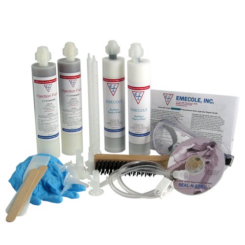 10ft. Foundation Crack Repair Kit Polyurethane Foam with Sealnpeel