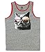 Feline Freedom Kitty Cat with Sunglasses Graphic Mens Tank Top (Large 42/44)