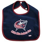 NHL McArthur Columbus Blue Jackets Infant Navy Blue Little Fan Bib
