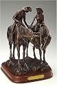 Two Trails Become One Wedding Sculpture