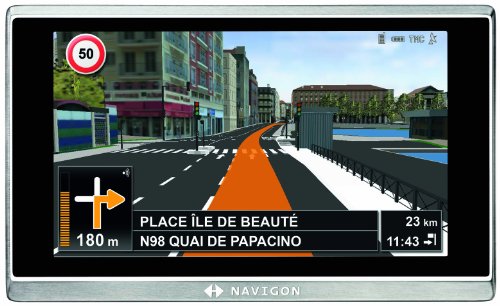 Navigon 8410 Premium Edition Navigationssystem 