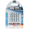 Ansmann 5035042 Micro AAA 800mAh NiMh maxE Akku 4er Set