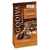Godiva Caramel Nut Brownie Dessert Truffles, 4.4 oz