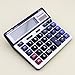 Easy Carrying Osalo Os-6815 Two Way Power Solar Electronic Calculator with Metal Faceplate and Extra Large Display  : image