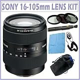 Sony SAL16105 16-105mm f/3.5-5.6 Wide-Range Zoom Lens + Accessory Kit