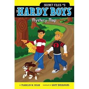 Mystery Map (Hardy Boys: Secret Files) by Franklin W. Dixon and Scott Burroughs