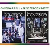 BOYZONE OFFICIAL 2011 CALENDAR + FREE BOYZONE FRIDGE MAGNET