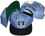 Cleveland Cavaliers Blue/Black Two Tone Plastic Snapback Adjustable Plastic Snap Back Hat / Cap