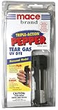 Mace Security International Personal Triple Action Pepper Spray 18gm w/Keychain