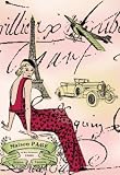 Paris Diva Wood Mounted Rubber Stamp