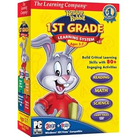 TLC Reader Rabbit 1st Grade Learning System 2008