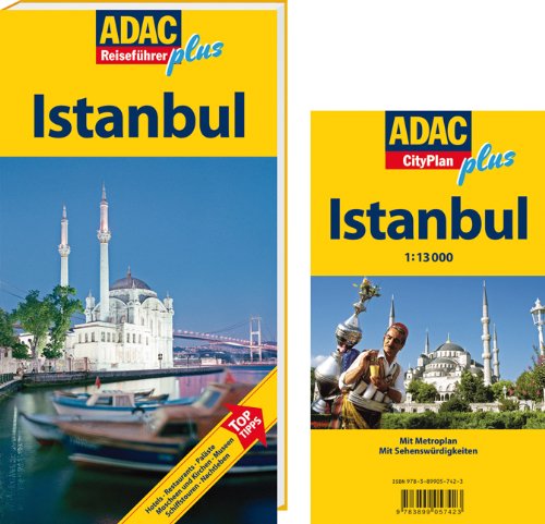 Buch - Cover ADAC Reiseführer plus Istanbul: Mit extra Karte zum Herausnehmen - Elisabeth Schnurrer - ADAC Verlag, Vertrieb durch TRAVEL HOUSE MEDIA