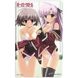 春日野陽菜＆神行寺真央 (illust.しんたろー) [ボーイミーツガール] フロントウイング [50度数 テレカ]の画像