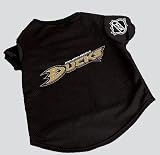 Officially Licensed by NHL - Anaheim Ducks Dog Hockey Jersey- Small