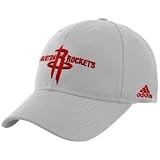 adidas Houston Rockets Gray Basic Logo Adjustable Wool Hat