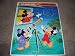 Vintage Walt Disney Mickey Mouse Extra Thick Frame Tray Puzzle with Poster Picture on...