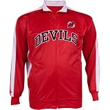 Majestic New Jersey Devils Big & Tall Therma Base Track Jacket 6X Big
