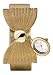 Betsey Johnson Women's Pop Pop 70's Brights Collection Gold Charm Watch #BJ2102