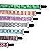ilovebaby Pacifier Clip 2-Sided Design, Holder for Girls and for Boys Unisex. Multi-design, Pack of 7