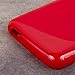 MPERO FLEX S Series Protective Case for HTC Desire 610 - Red