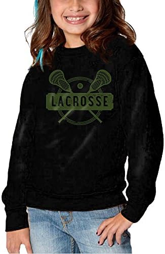 HNJK Lacrosse Sports Girl's&amp;boy's Soft And Cozy Crew Sweatshirts 3 Toddler
