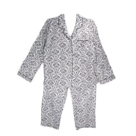 Buy Charter Club Ivory Damask 2 Pc Pajama Set M by Charter Club