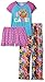 Bunz Kidz Girls' Big Donut Care 3pc Spring Sleepwear Set