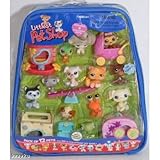 IMAGE OF LITTLEST PET SHOP EXCLUSIVE 12 PACK PETS (W/HUMMINGBIRD, BABY GORILLA, HUSKY, HERMIT CRAB, TURTLE, GUINEA PIG, BOXER, PERSIAN, FUZZY PUG MOUSE GOLDEN RETREIVER MEXICAN CHIHUAHUA)