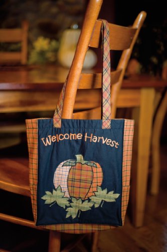 Harvest Time Fabric Tote Bag