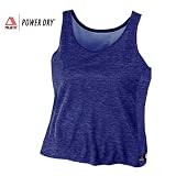 TAIGA Women's Lightweight Polartec Power Dry Sleeveless Shirts Deluxe - Tank Top Shirts, Navy Blue, MADE IN CANADA
