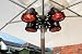 Electric Patio Heaters 2000W 4-WAY Electric Infrared Outdoor Garden Patio Parasol Heater